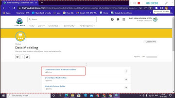Understand Custom & Standard Objects | Data Modeling | Salesforce
