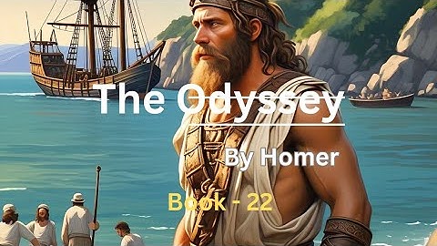 The Odyssey by Homer - Book 22 (Full Audio) | Epic Greek Mythology Audiobook with Text