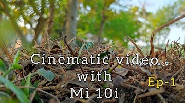 Xiaomi Mi 10i,Power of autumn,cinematic video with mobile,Mi 10i video test(ep-1)
