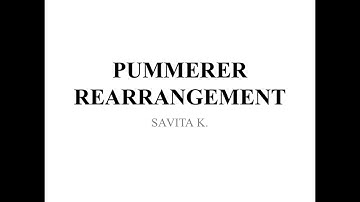Pummerer rearrangement