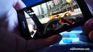 Playing 3D Racing Game (Need For Speed - Shift) On Nokia N9 screenshot 5