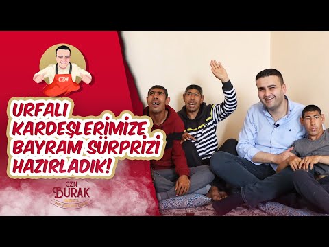 CZN BURAK Urfalı Kardeşlerimize Bayram Sürprizi Hazırladık