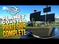 COMPLETED PIRATE SHIP PARK - Planet Coaster Gameplay FINALE