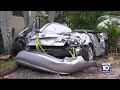 Elderly man still seeking answers after February crane collapse crushed his car