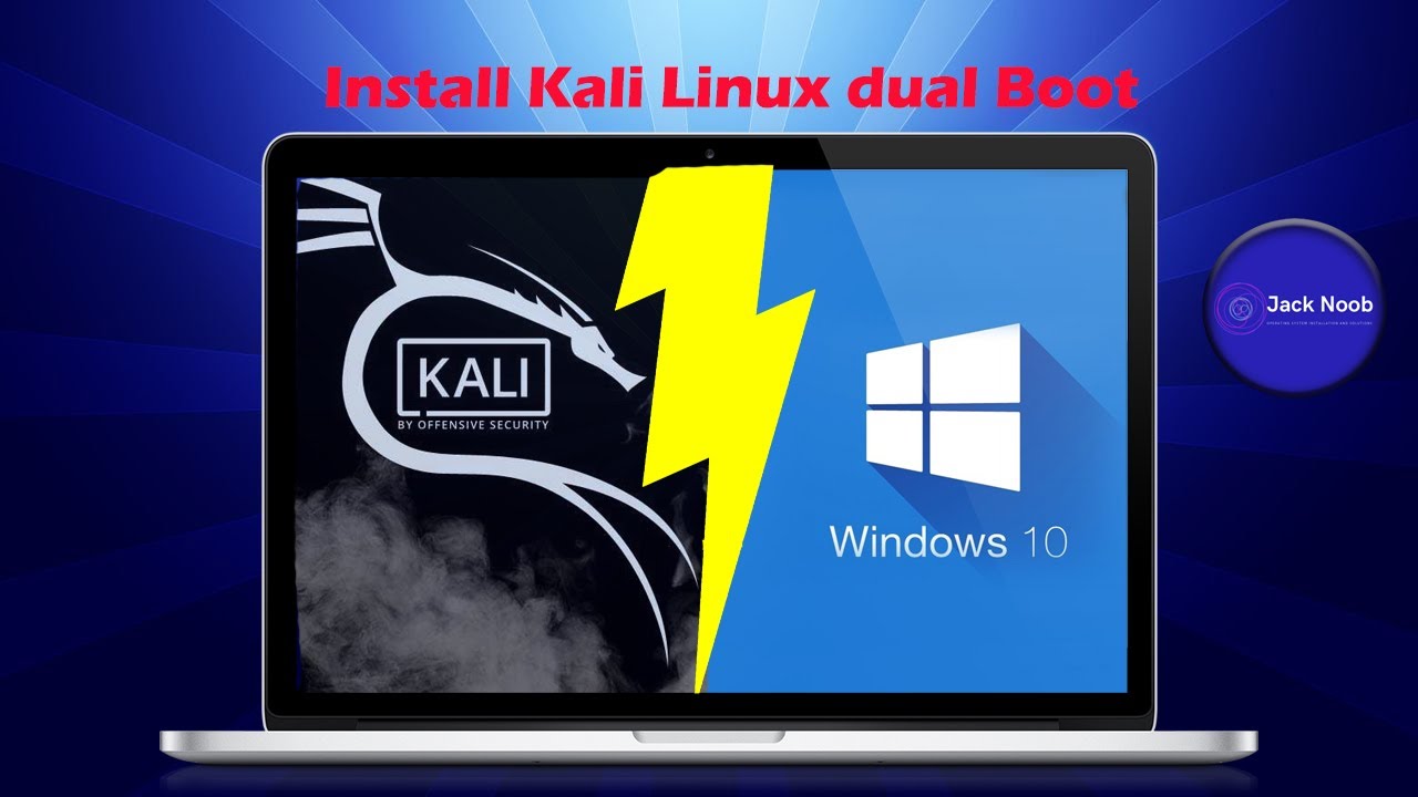 how to install kali linux v2021.4a dual boot with windows 10 #delwarcracker