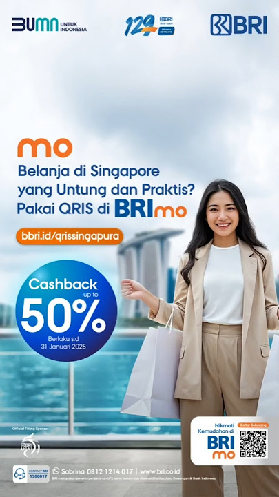 Belanja dan Kuliner di Singapore sekarang makin hemat dan praktis! Bbri.id/qrissingapura