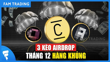 Kèo Airdrop mới nhất: Săn Airdrop tháng 12, Concrete Airdrop (LÀM GẤP)