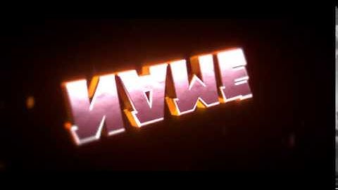 FREE ORANGE INTRO TEMPLATE #30 [ONLY BLENDER] [FAST RENDER]