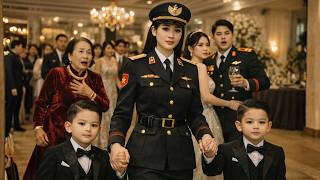 7 Năm Sau Ly Hôn, Cô Vợ Cũ Dẫn 2 Con Đến Đám Cưới Thiếu Tá – Cả Sảnh Tiệc Chết Lặng