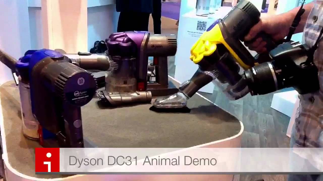 Dyson DC31 Animal handheld cleaner demo/review YouTube
