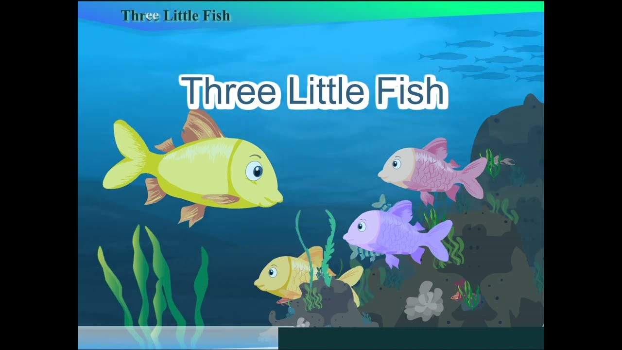 Three Little fish | Kidopia Series | Rhymes & stories Part C