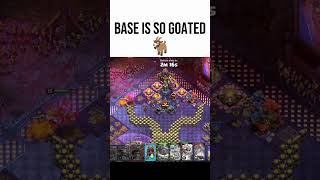 Base is so goated🐐#clashofclans#coc#gaming#supercell#fypシ#fyp#foryou#funny#shorts#short#youtube#new