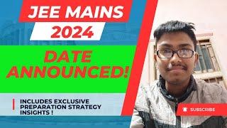 Jee Main 2024 Dates Announced😱! Strategy You must follow to Crack jee 2024 👊😡 #jee #neet #jee2024