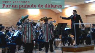 POR UN PUÑADO DE DÓLARES for two solo TRUMPETS and BAND by Ennio Morricone chords