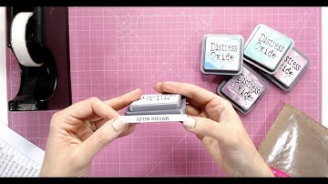 Distress Ink & Oxide labels - how-to PLUS free download