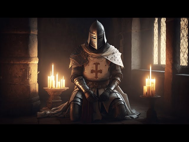 Knights Templar Chant in a Sacred Sanctuary | Cathedral Ambient Music class=