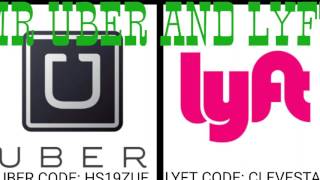 UBER AND LYFT SIGN UP REFERRAL CODE-BONUS