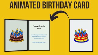 Create Animated Birthday Card with Html & CSS