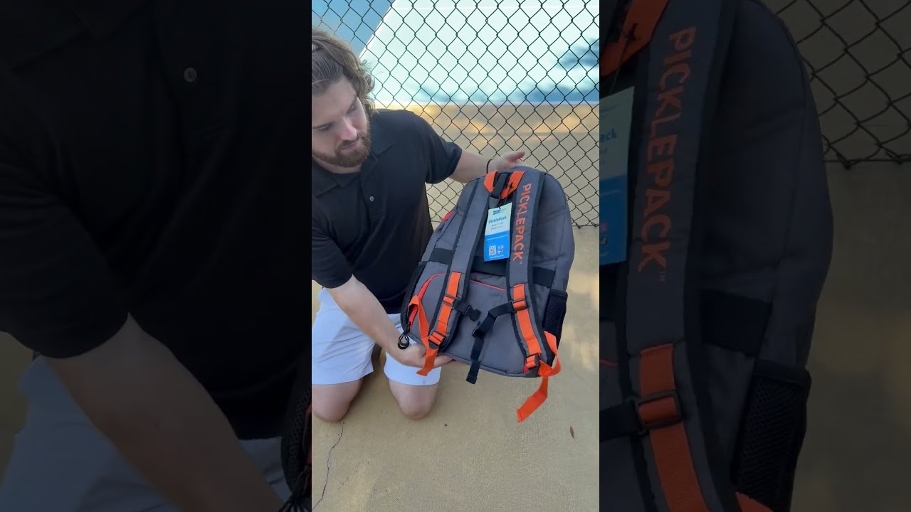 OnCourt OffCourt PicklePack Pickleball Backpack Carry Bag.