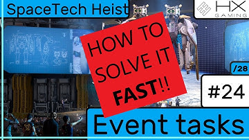 War Robots - How to solve SpaceTech Heist Event tasks #23, #24 and #25 - FAST!