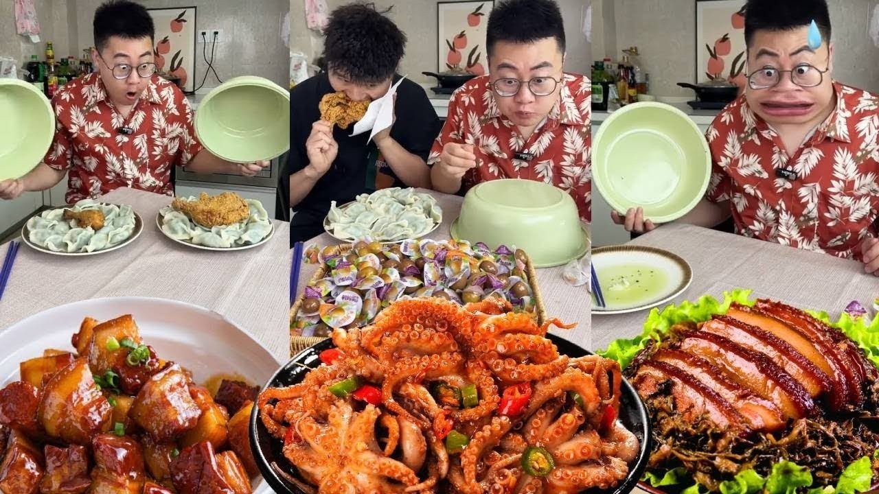 Người anh keo kiệt muốn giữ lại chiếc đùi gà cho riêng mình nên người em đã lén đổi nó với anh.