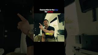 Connection is the key to operate that startup mentality as a founder. #motivation #shorts