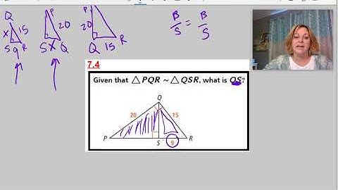 Topic 7 QUICK Review of all major concepts - enVision Geometry trig and right triangles