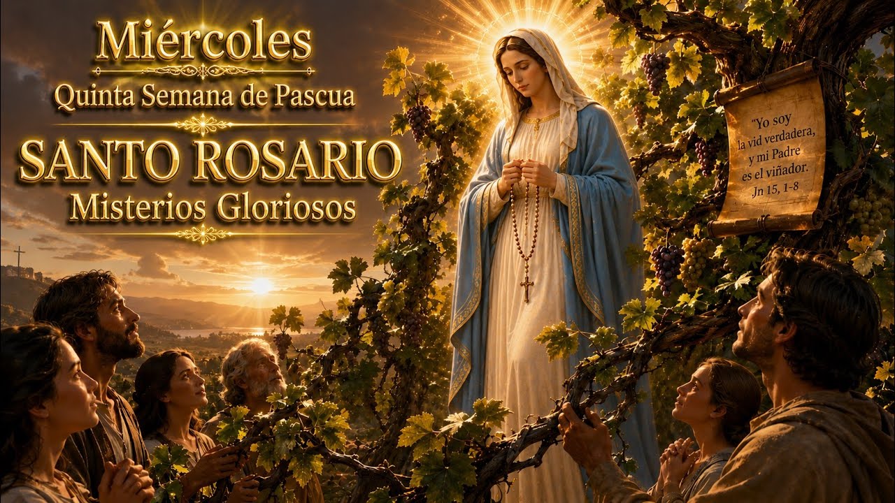🔥 ESTE ROSARIO PUEDE CAMBIAR TU VIDA HOY: Misterios Gloriosos que TRAEN ...