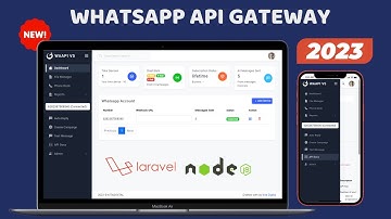 Whatsapp API Gateway - PHP Laravel NodeJS NEW 2023