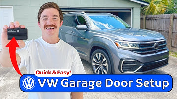 Program Your Volkswagen Garage Door Opener (Homelink)
