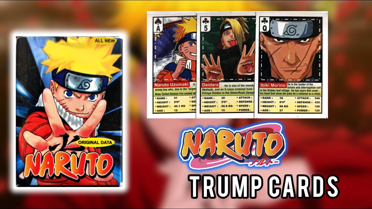 Naruto Trump Cards ❤ - YouTube