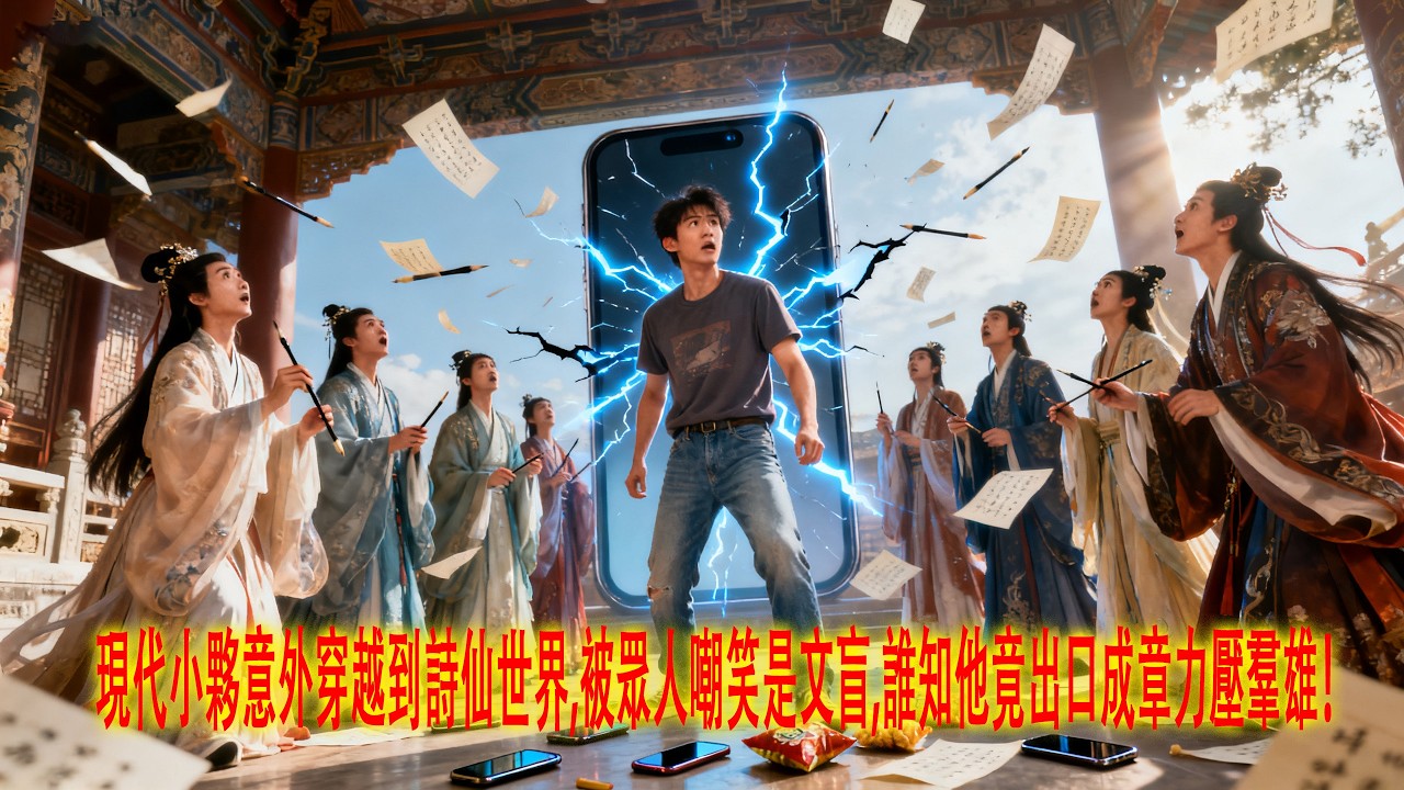 現代小夥意外穿越到詩仙世界,被眾人嘲笑是文盲,誰知他出口成章力壓羣雄,一舉奪得詩仙魁首!