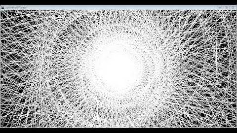 Processing Fractal - The Light at the End of the Tunnel