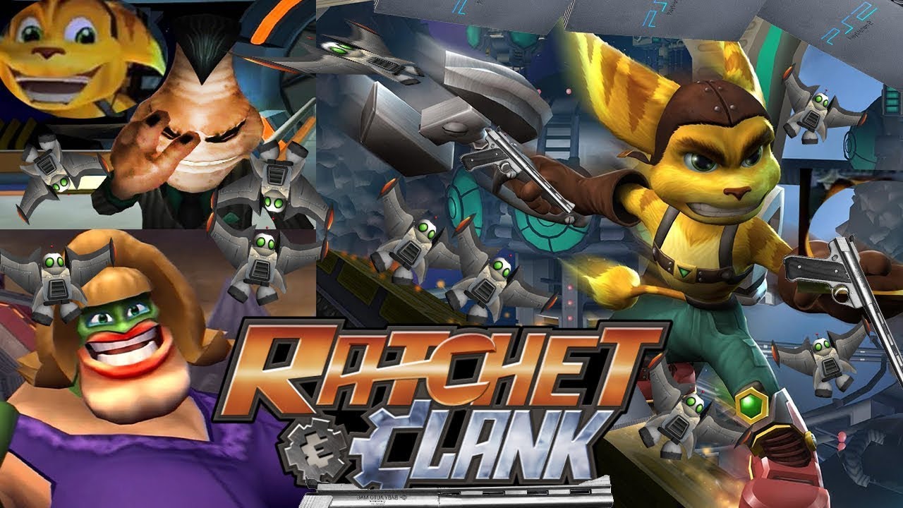 Ratchet & clank PS2 стрим прохождение #1.