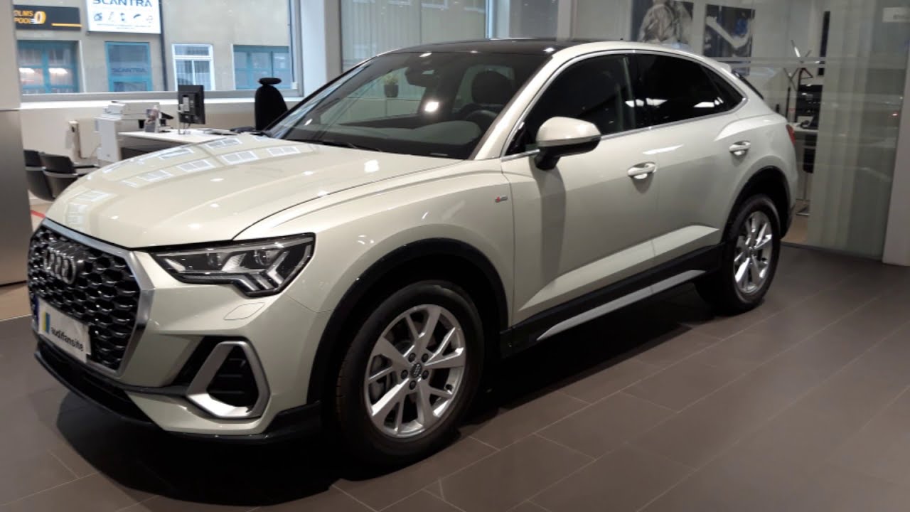 NEW COLOR Audi Q3 2021 Sportback in Dew Silver (walkaround) YouTube