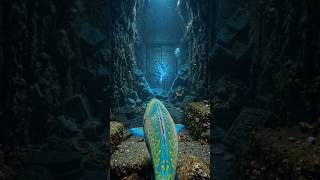 Exploring the Deep Sea Ruins 🔱....#UnderwaterWorld #OceanLife #MagicalOcean #DeepSea