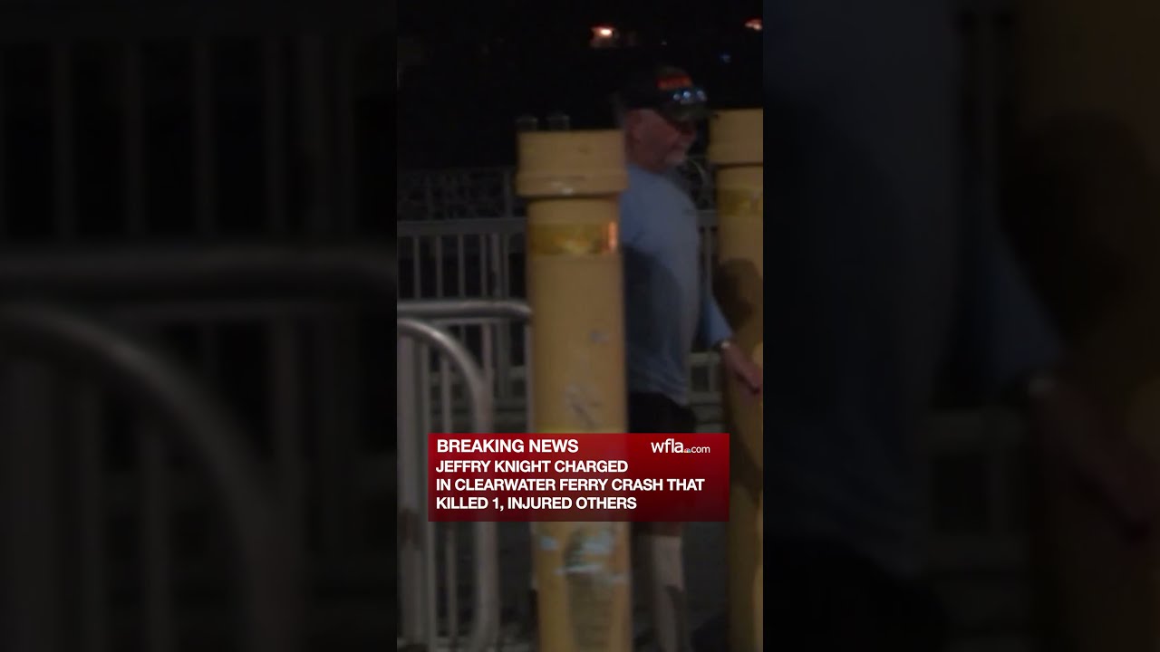Man Charged In Clearwater Ferry Crash