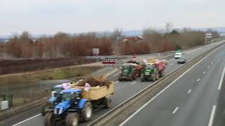 Manifestation Agriculteur Montauban Le 6 Février 2018