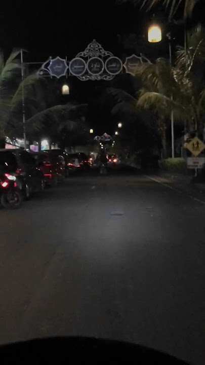 Suasana malam hari cianjur