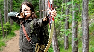 New Recurve Bow for Instinctive Archery (White Feather - Accipiter)