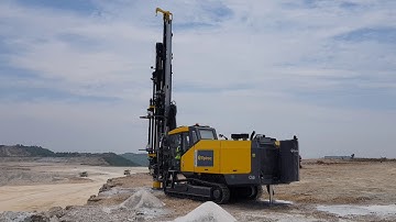 SmartROC C50 drilling in limestone