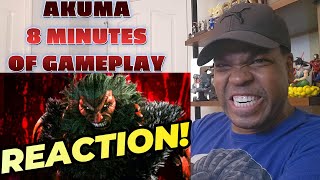 Street Fighter 6 - 8 Minutes of Akuma Gameplay - Reaction!
