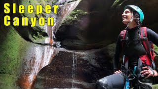 Sleeper Canyon - Darling Causeway - Blue Mountains Canyoning - 4K