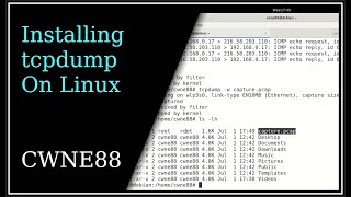 Installing tcpdump On Linux