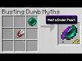 I Coded Dumb Minecraft Myths (To Solve Them)