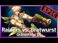 Grand final raiders vs bratwurst boys  heroes of the storm