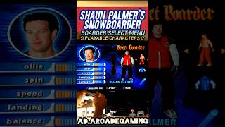 Shaun Palmer&#39;s Pro Snowboarder Character Select Menu Screen For The Playstation 2 (PS2)