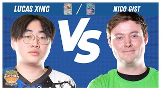 Lucas Xing Vs Nico Gist - Pokémon TCG Top 8 | Los Angeles Regionals 2024