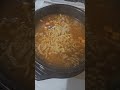 야식은 역시 👍  #콩라면 #뚝배기라면