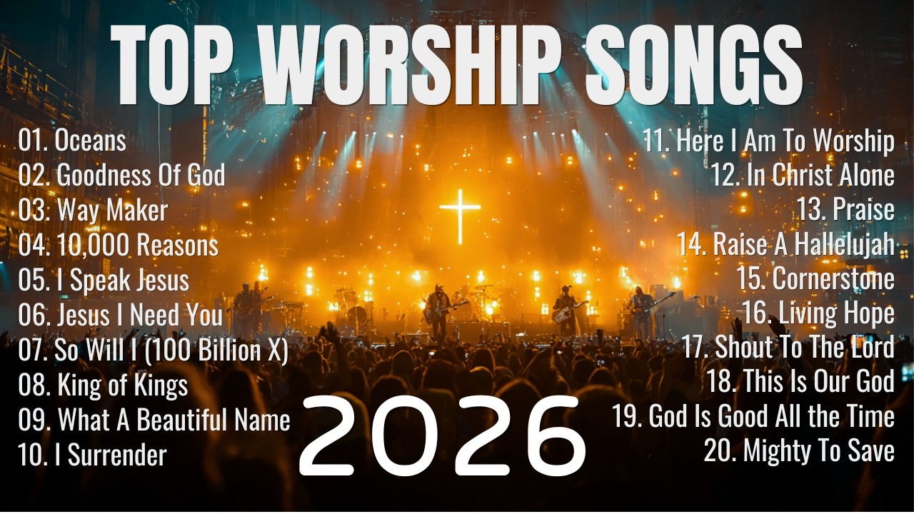 Worship Music 2026, Best Praise And Worship Songs 2026 Playlist, Top ...